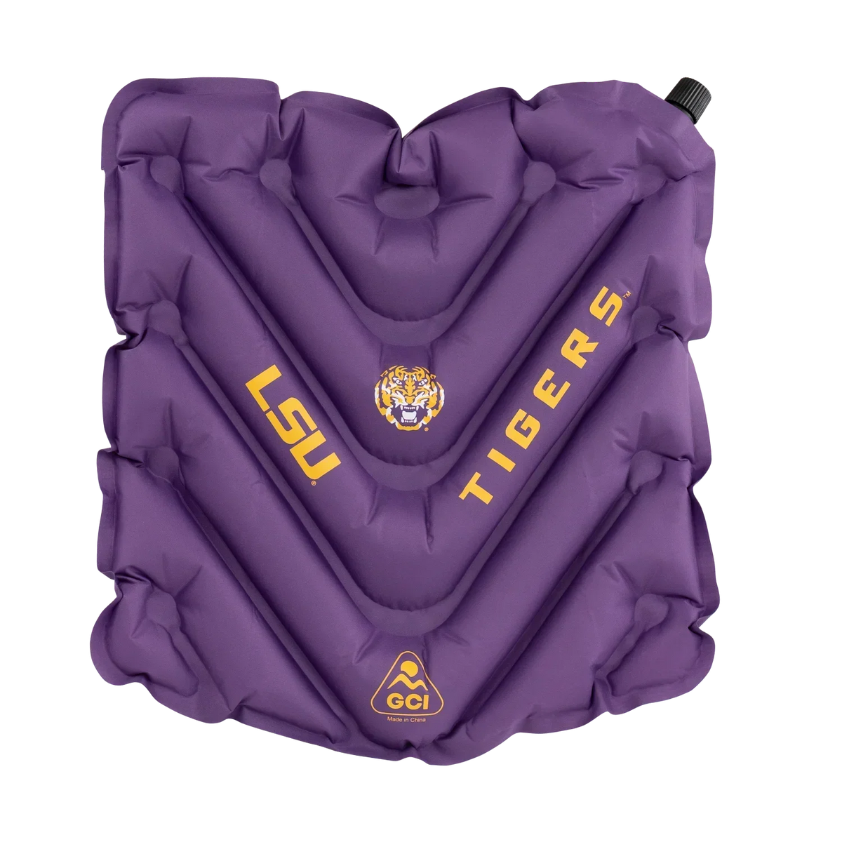 College V Seat™ Inflatable Stadium Cushion - LSU Tigers - Sideline Comfort